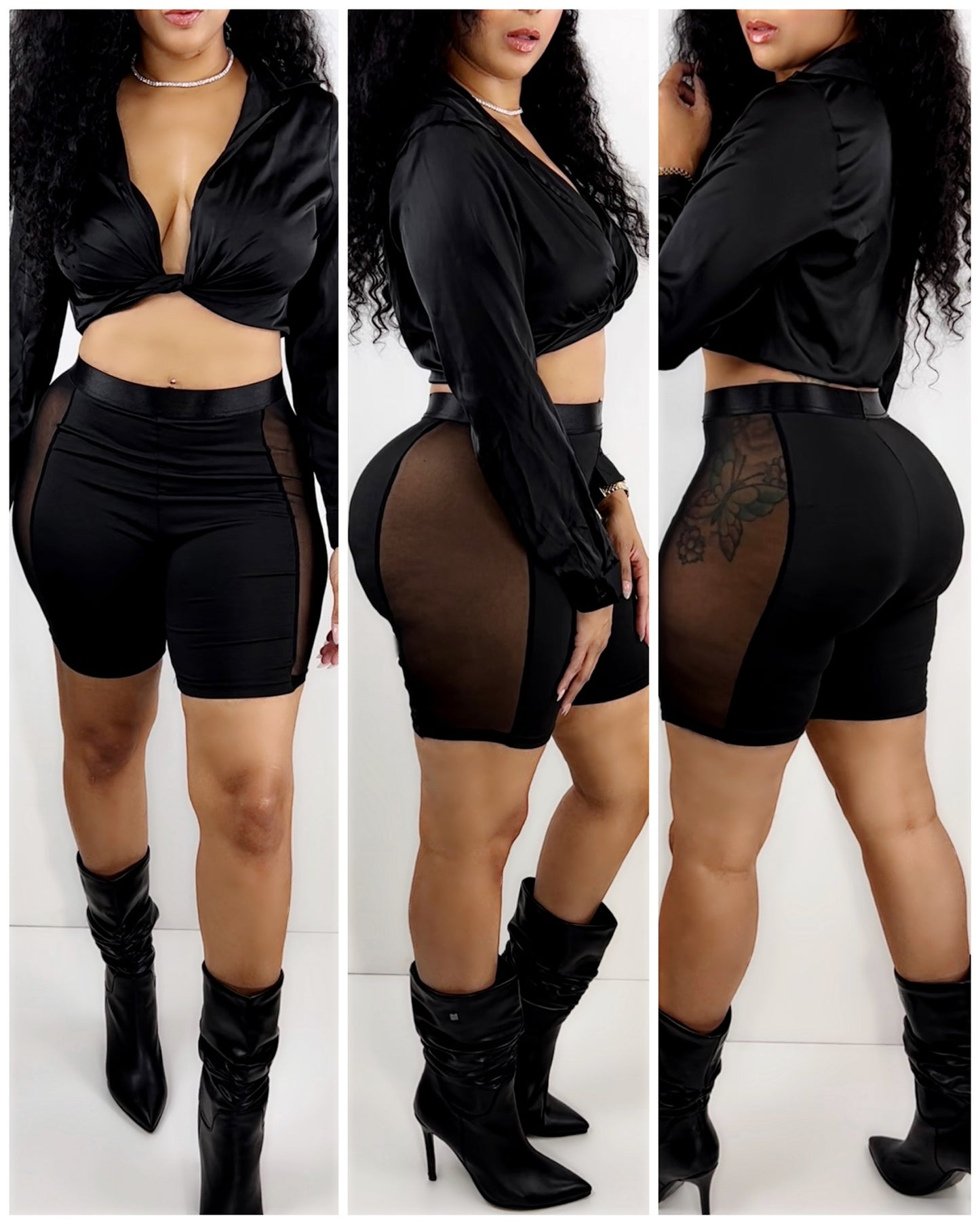1050 Marlena Mesh Shorts