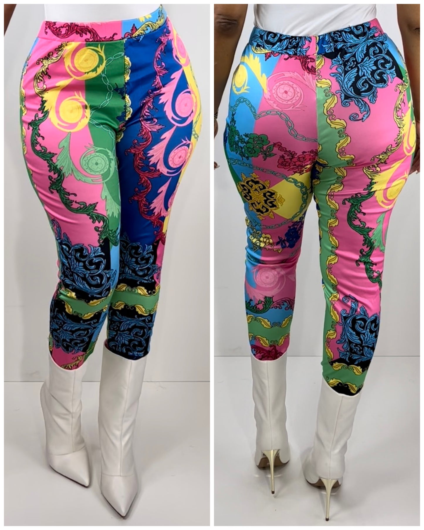 1003 Versace Girl Tights