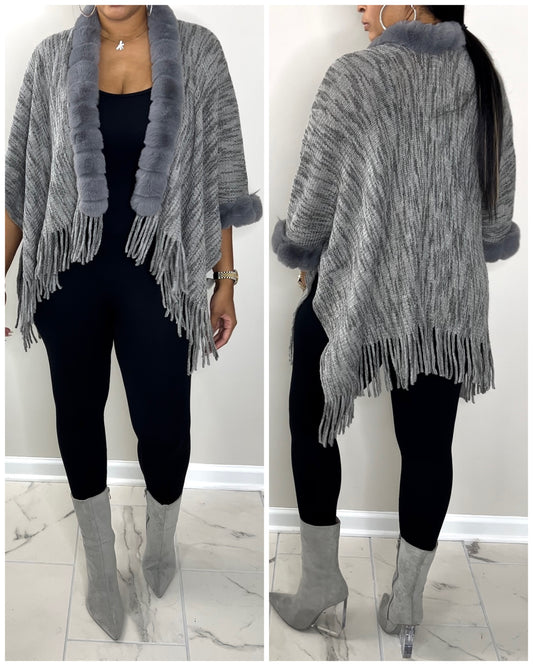 5010 Gray Cardigan