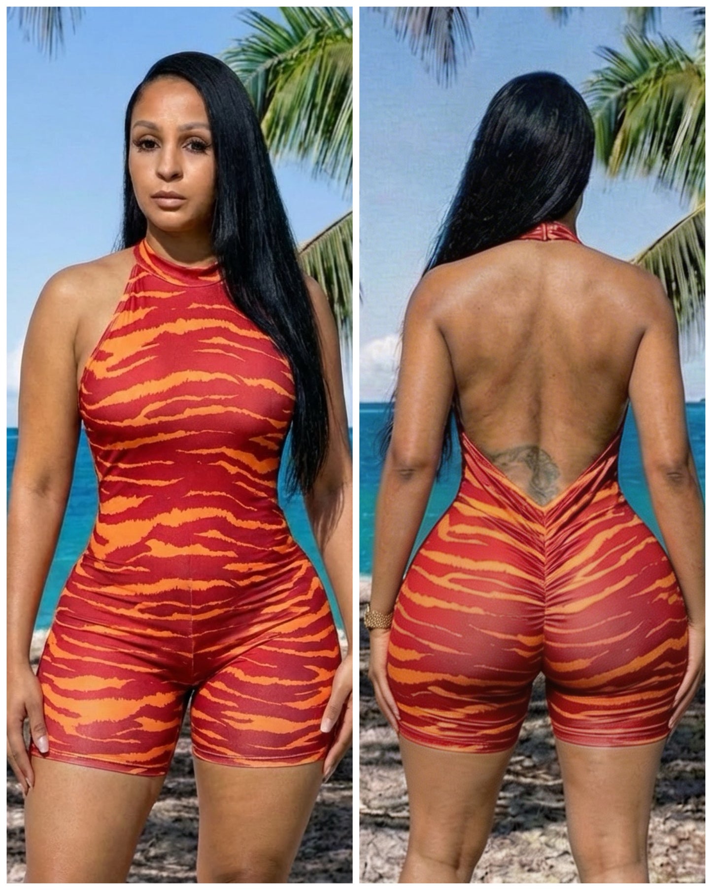 2084 Orange Fire dunksuit