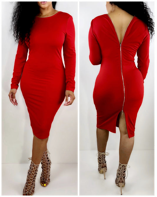 8001 Red Hot Dress